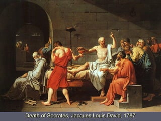 Death of Socrates, Jacques Louis David, 1787
 
