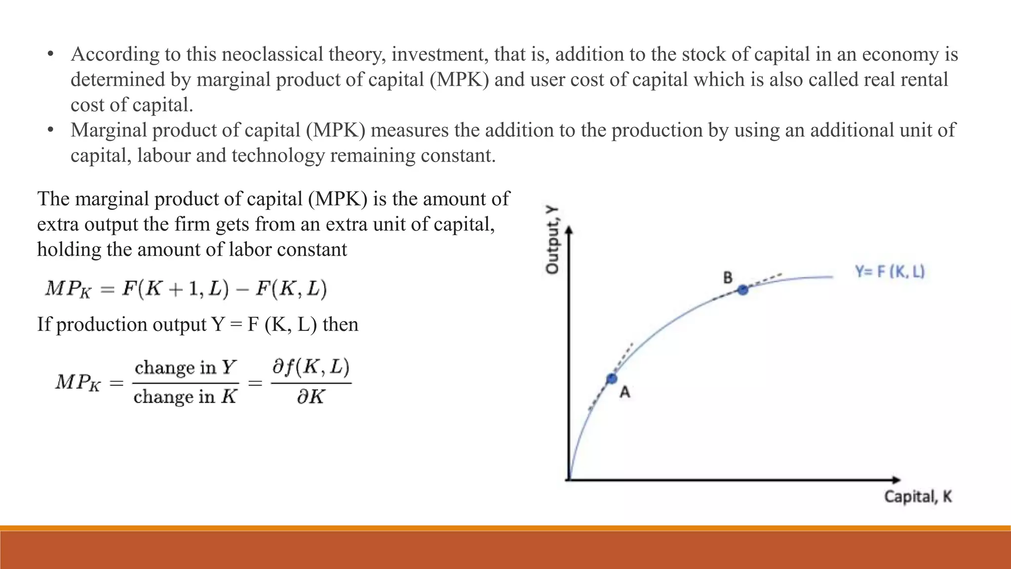 Neoclassical Theory Of Investment pptx neoclassical-theory-of-investment-pptx