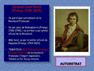 JACQUES-LOUIS DAVID




       EL JURAMENT DELS HORACIS
                 (1784)
 