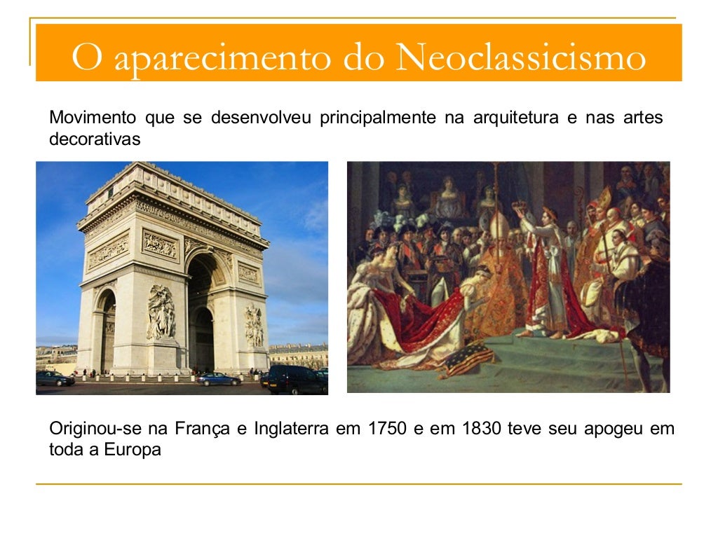 O Que Foi O Neoclassicismo - BINKEDU