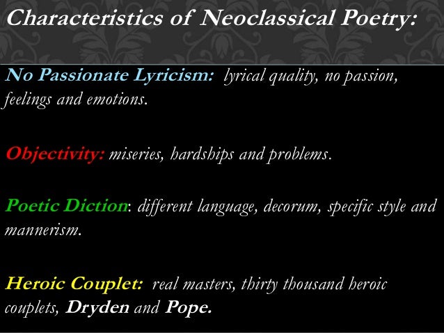 characteristic of dryden age Characteristics of the age of dryden town is the centre of culture and new themes emerge such as politics and society dryden is the first english literary critic and he considers himself a classicist. characteristic of dryden age Characteristics of the age of dryden town is the centre of culture and new themes emerge such as politics and society dryden is the first english literary critic and he considers himself a classicist.