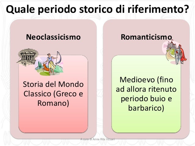 Differenza Tra Neoclassicismo E Romanticismo
