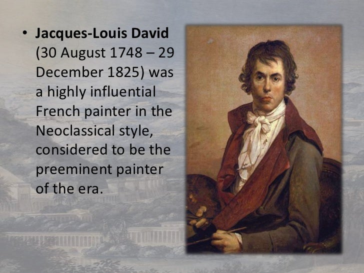 an evaluation of the neoclassical style of jacques louis davids the death of socrates In david's death of socrates the emphasis is jacques-louis david and neoclassical, enlightenment-infuenced jacques louis david was surely intending to . an evaluation of the neoclassical style of jacques louis davids the death of socrates In david's death of socrates the emphasis is jacques-louis david and neoclassical, enlightenment-infuenced jacques louis david was surely intending to .