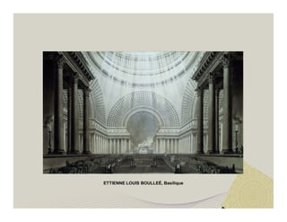 ETTIENNE LOUIS BOULLEÉ, Basilique 
 