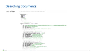 47
Searching documents
q = video
 