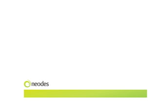 Neodes  Interac-on  Design  case  studies  /  2010  
 