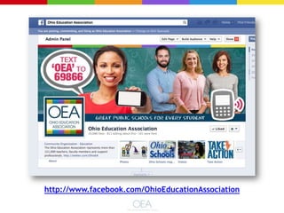 http://www.facebook.com/OhioEducationAssociation
 