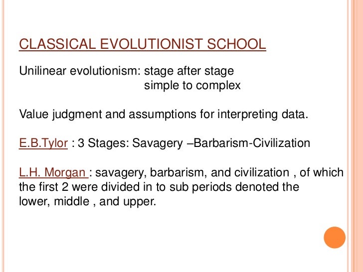 neo evolutionism theory