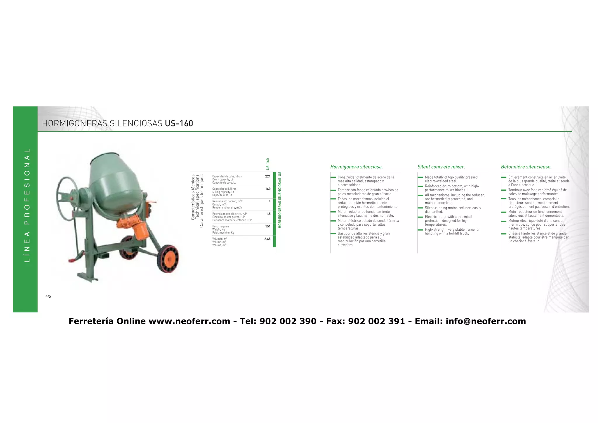 4/5




      Ferretería Online www.neoferr.com - Tel: 902 002 390 - Fax: 902 002 391 - Email: info@neoferr.com
 
