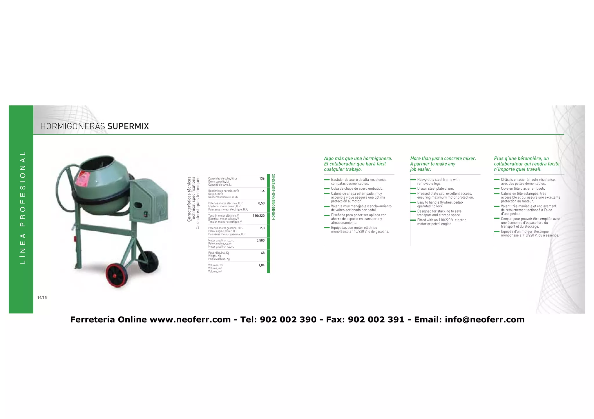 14/15




        Ferretería Online www.neoferr.com - Tel: 902 002 390 - Fax: 902 002 391 - Email: info@neoferr.com
 