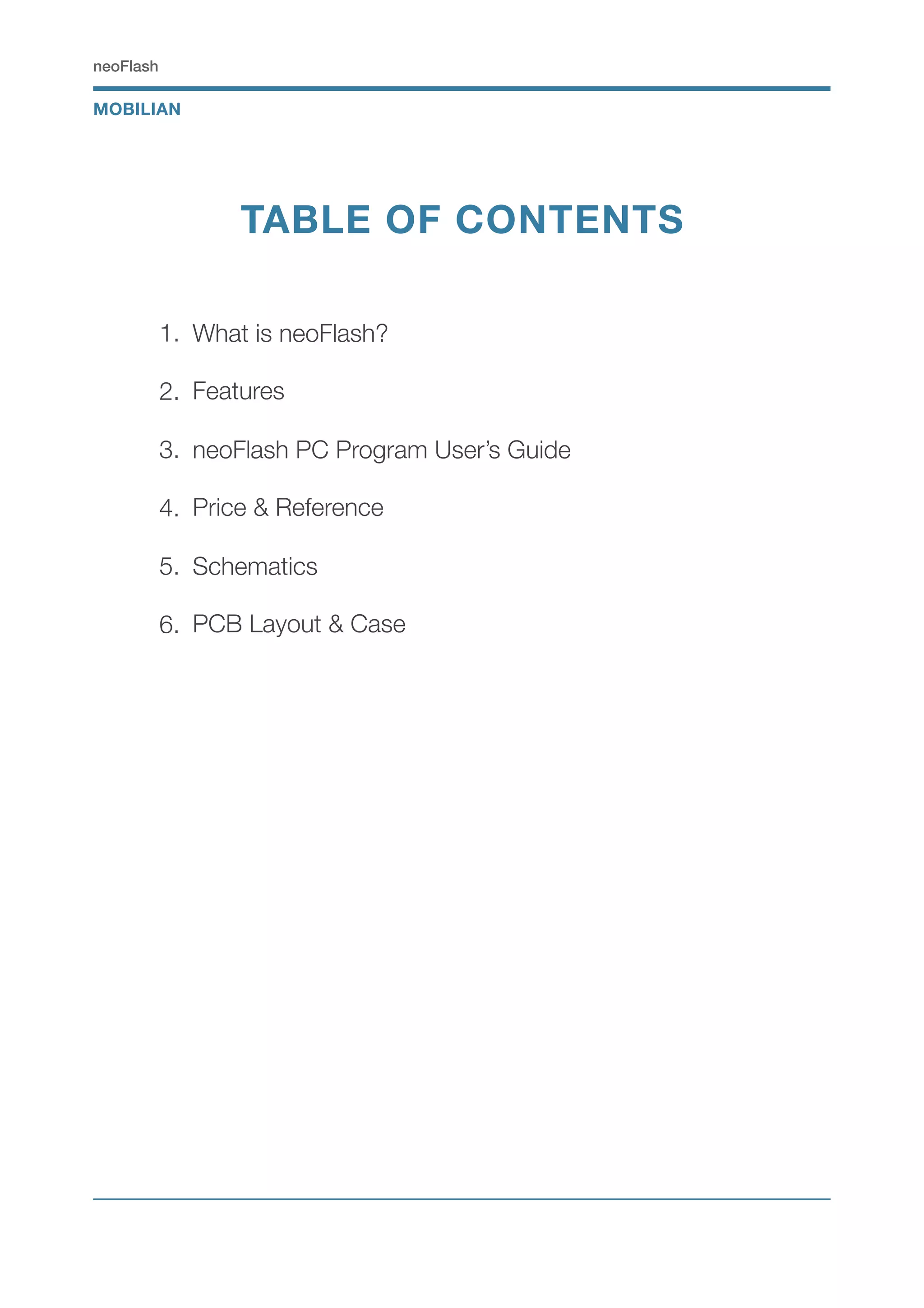 neoFlash Introduction | PDF