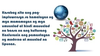 Pagkalubog sa Dayuhang
Utang
International
Monetary Fund
at World Bank
• Ang mga International
financial institution ay
tu...