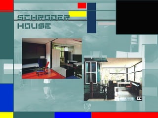 SCHRODER
HOUSE
 