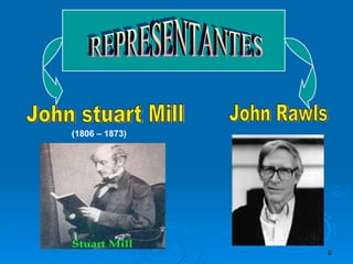 REPRESENTANTES (1806 – 1873)   John stuart Mill  John Rawls  