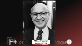 Milton Friedman
(1912 – 2006)
 