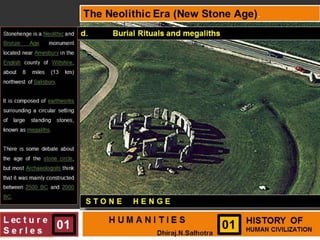 Neolithic era