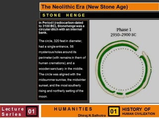 Neolithic era