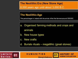 Neolithic era