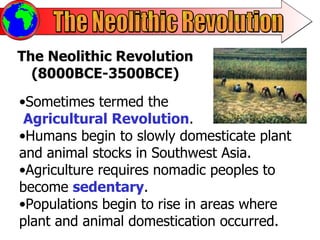 Neolithic Revolution Definition & Image