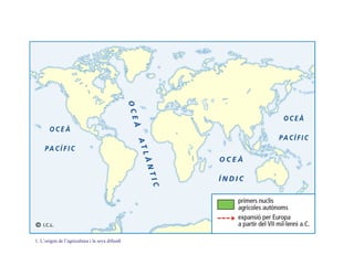 L’origen de l’agricultura i la seva difusió
09
1. L’origen de l’agricultura i la seva difusió
 