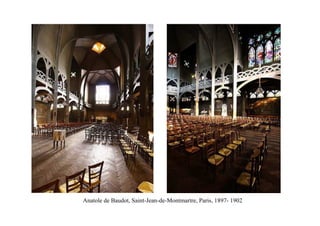 Anatole de Baudot, Saint-Jean-de-Montmartre, Paris, 1897- 1902
 