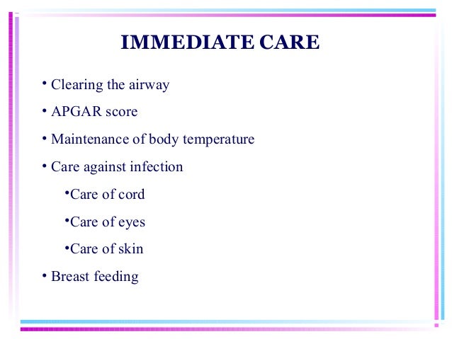 neonatal care ppt