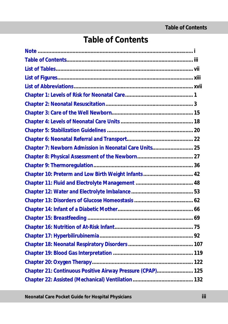 neonatal care pocket guide for hospital physicians inborn errors of metabolism chart
