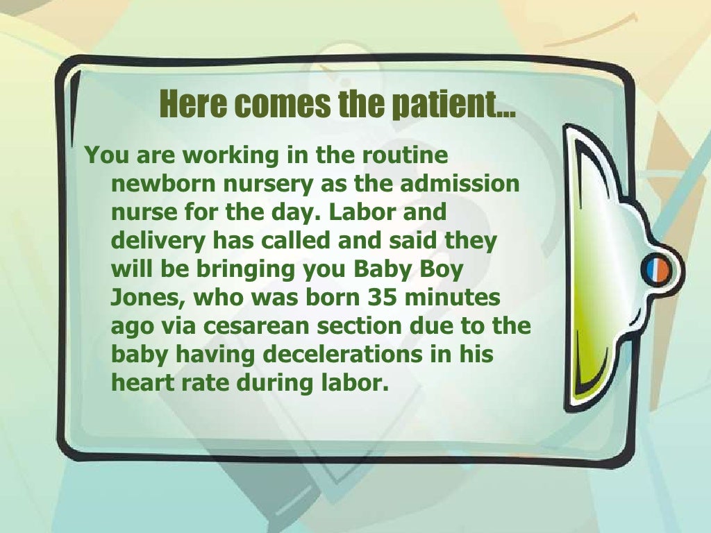 neonatal case presentation