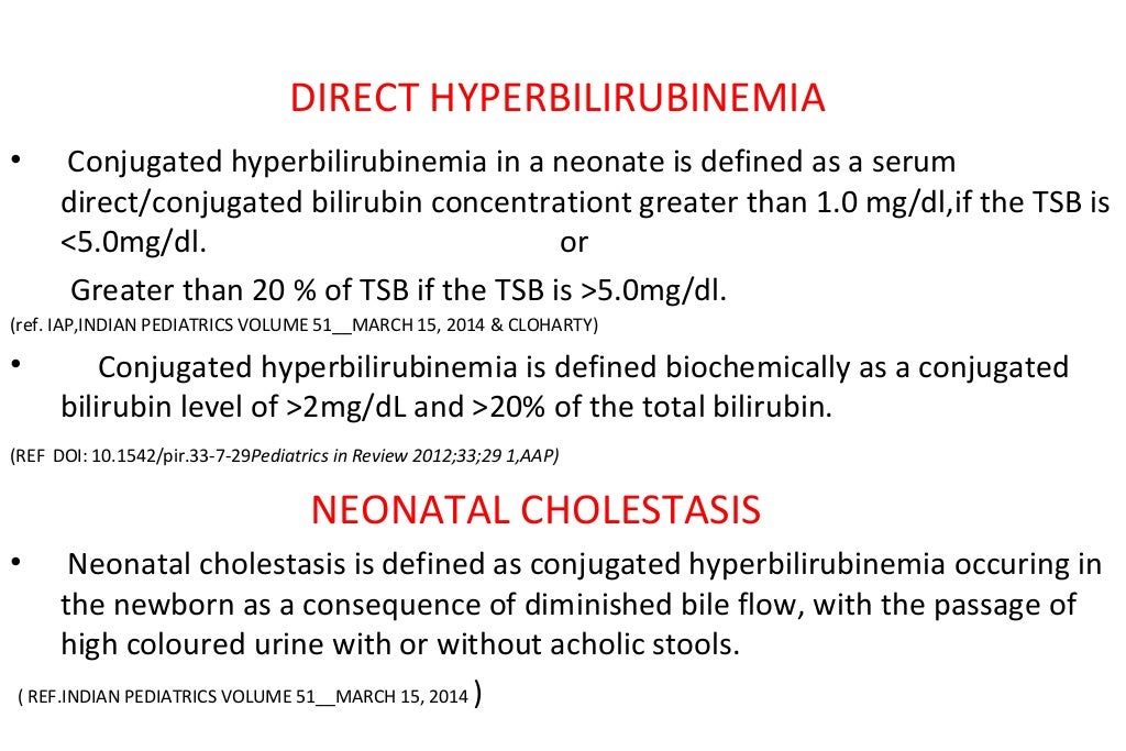 Neonatal cholestasis seminar