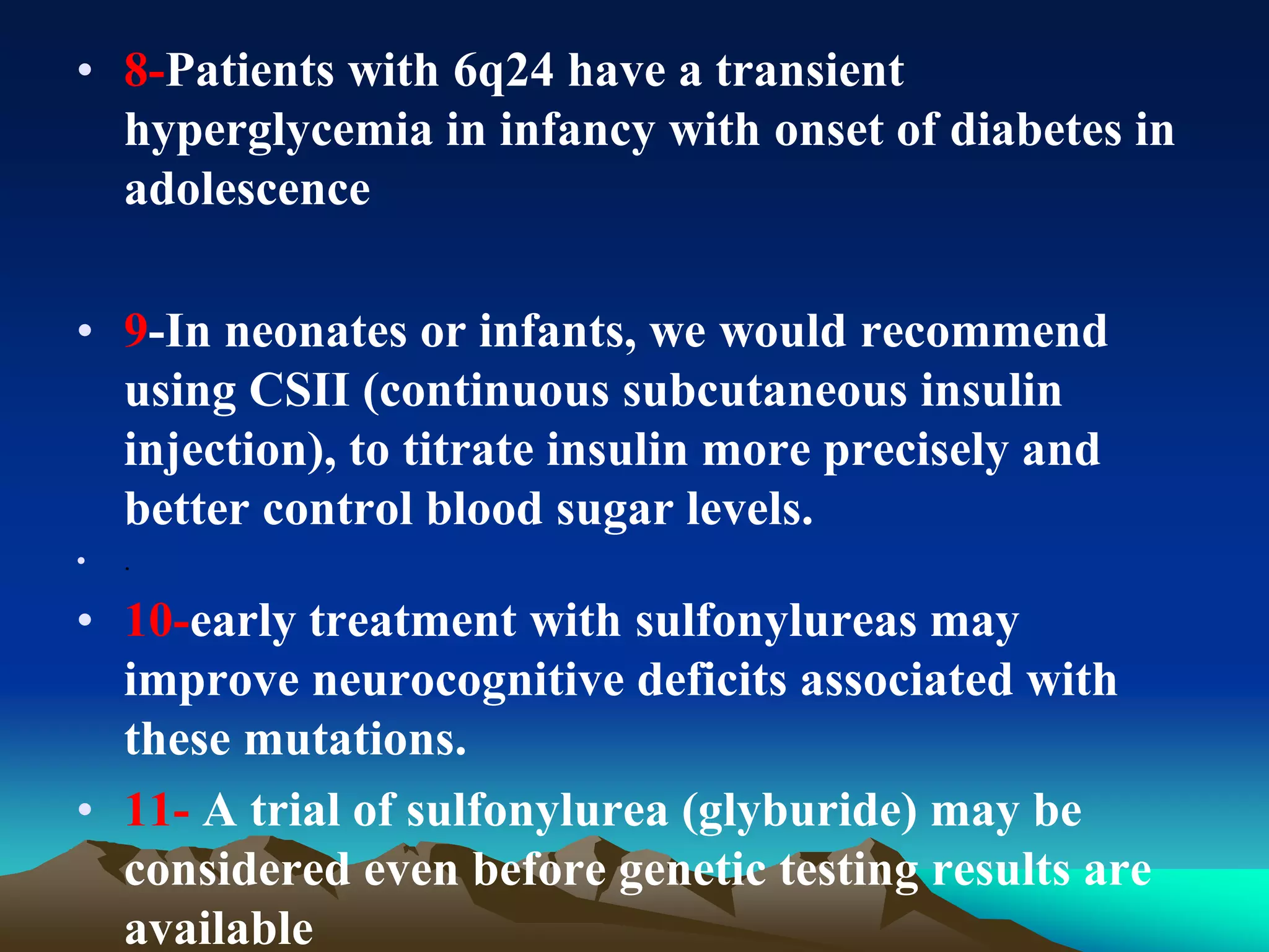 Neonatal dm [autosaved] | PPT
