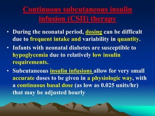 Neonatal dm [autosaved] | PPT