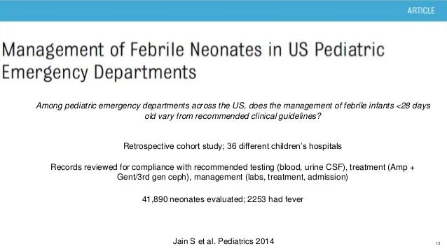 febrile neonate