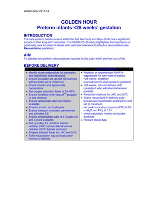 Neonatal guidelines NHS 2011 2013 Slide 28