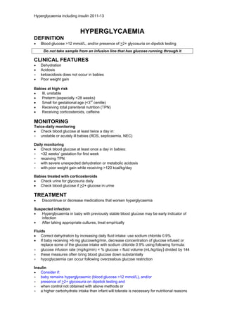 Neonatal guidelines NHS 2011 2013 Slide 46
