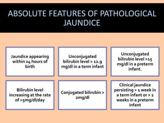 Pathologic Jaundice Neonatal icterus.pptx