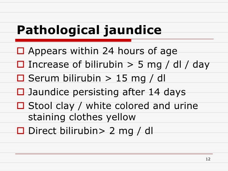 pathological jaundice newborn pathological jaundice newborn