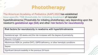 Neonatal jaundice by Raghad FM R2 Latest AAP Guideline 2022 | PPTX