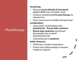 Neonatal jaundice ,definitions,risk factors and management | PPTX