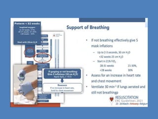 Neonatal life support | PPTX