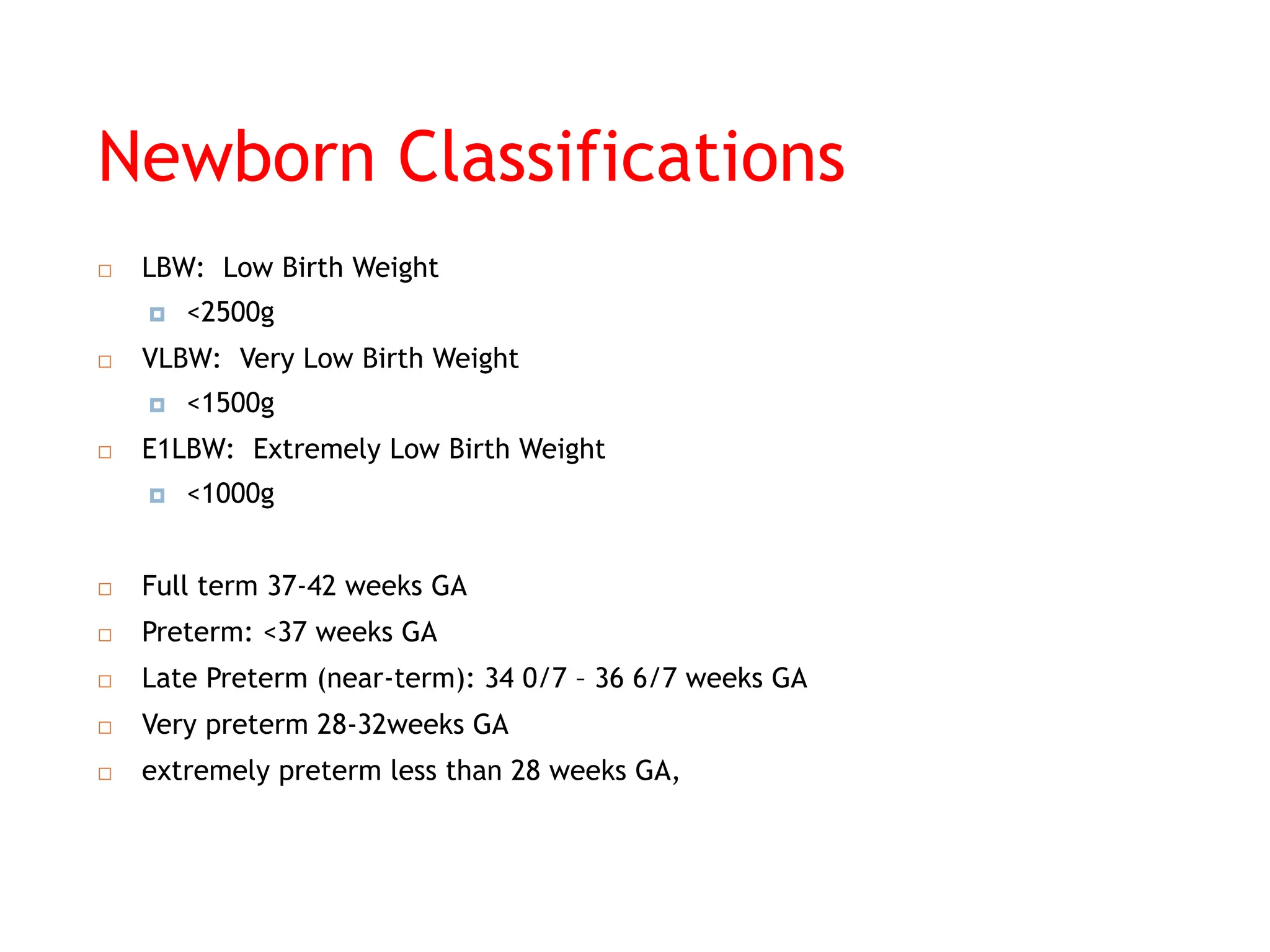 Preterm Labor Classification Neonatal nutrition.ramadan mahmoud deppt | PPT