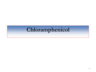 75
Chloramphenicol
 