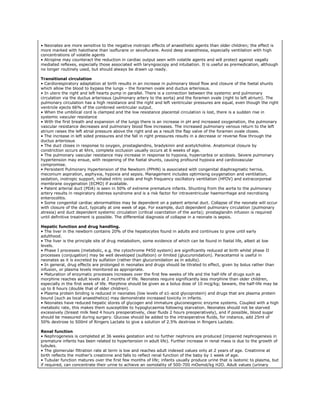 Neonatal  physiology