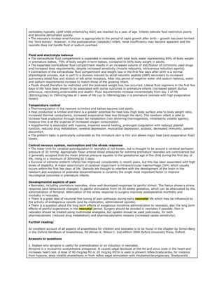 Neonatal  physiology
