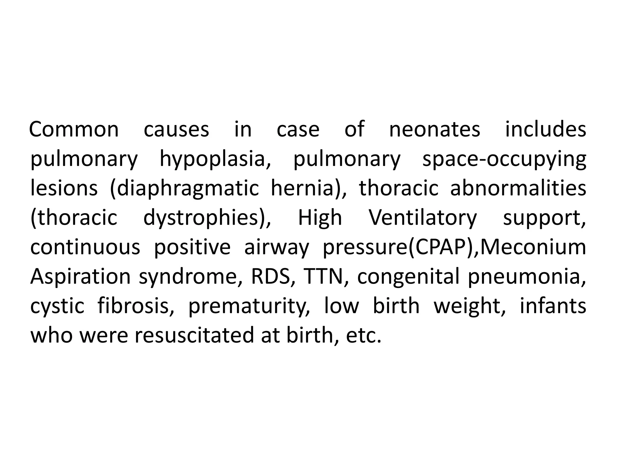 Neonatal pneumothorax | PPTX