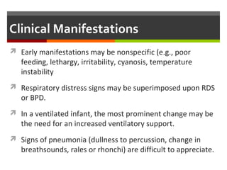 Chest x-rays: infiltrates or effusion
 