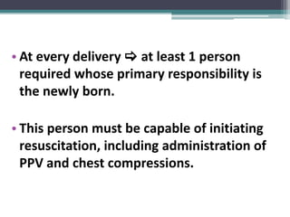 Neonatal resuscitation Slide 22