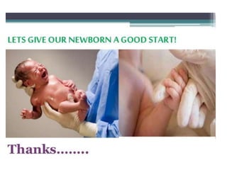 Neonatal resuscitation