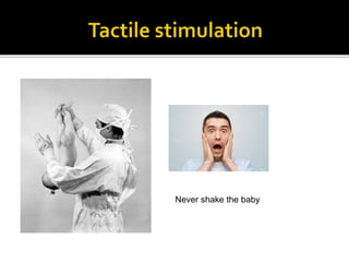 Never shake the baby
 