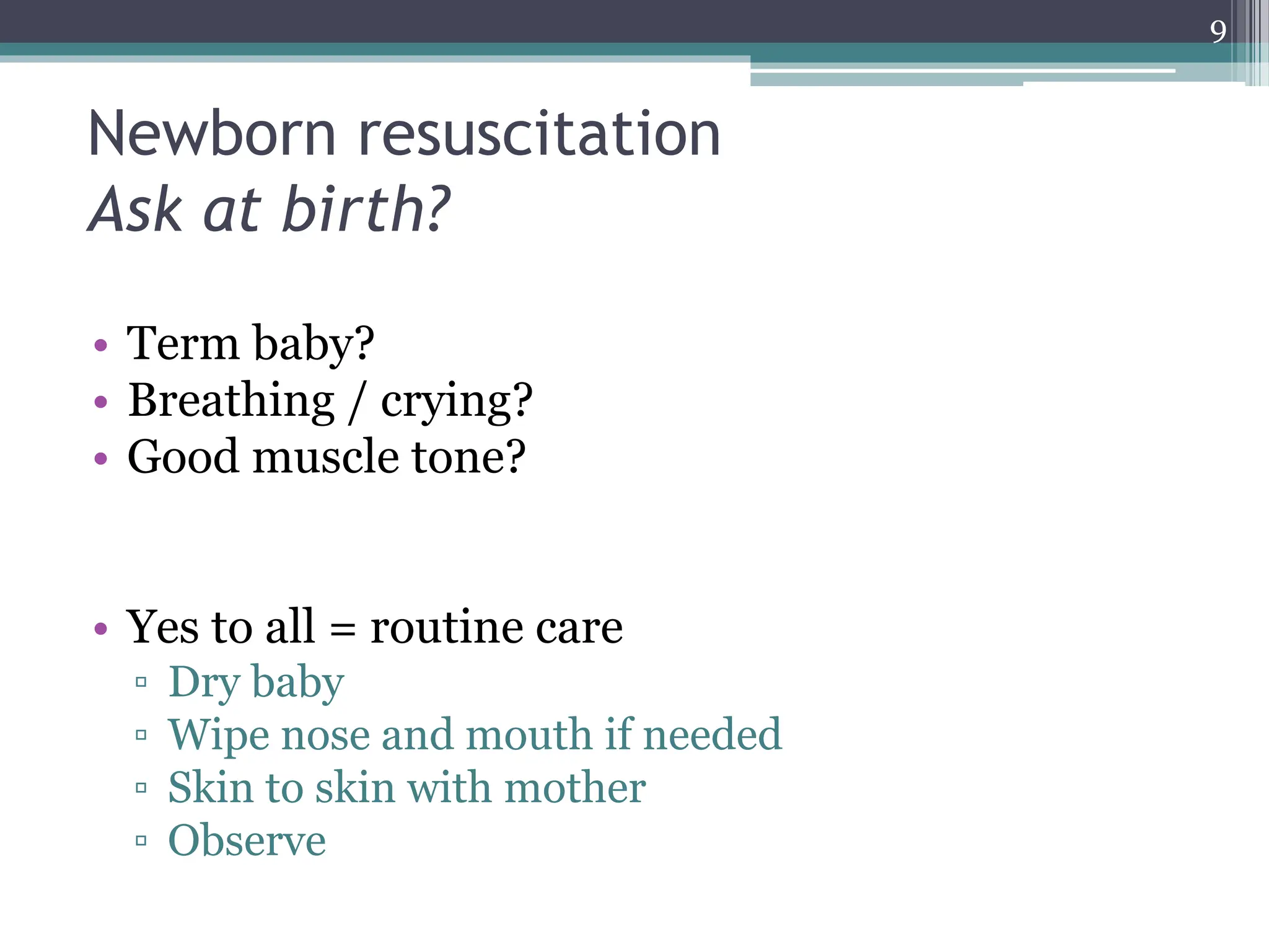 Neonatal resuscitation.pptx for health professional | PPTX