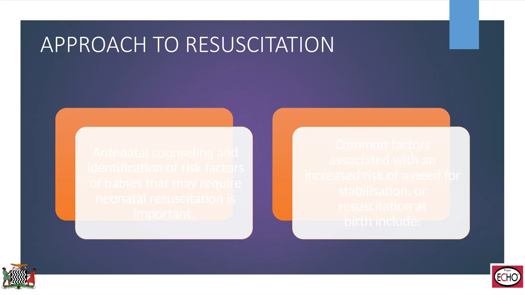 Neonatal Resuscitation describing the practices in Zambia | PPTX